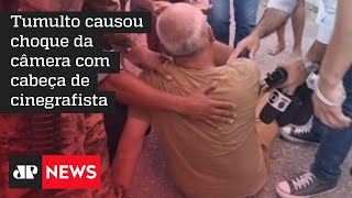 Apoiadores de Roberto Jefferson agrediram cinegrafista da imprensa na frente da casa do ex-deputado