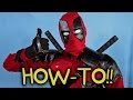Make Your Own Deadpool Costume Homemade How To