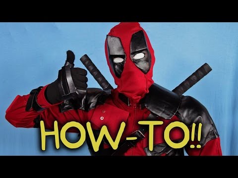 Make Your Own Deadpool Costume! - Homemade How-to! Video