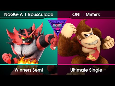 Poubelle weekly #123 - Bousculade (Incineroar) Vs. Mimirk (Donkey Kong) SSBU Ultimate Tournament