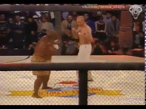 UFC 1:  Gerard gordeau vs Teila Tuli  | Cuartos de Final | Savate vs Sumo