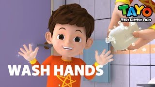 #StayhomewithTayo &amp; Wash Your Hands with Tayo l Bye Bye Virus l Hand Washing is Fun!