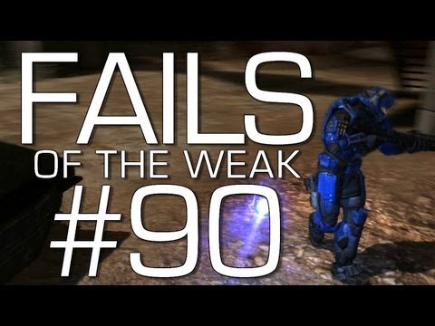 Fails of the Weak: Ep. 90 - Funny Halo 4 Bloopers and Screw Ups! | Rooster Teeth