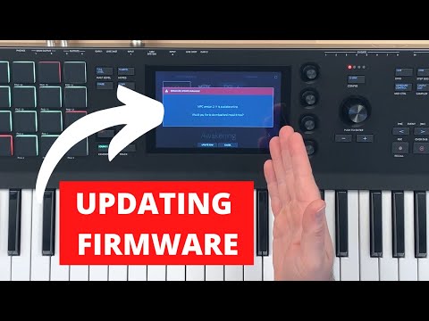 Akai MPC Key 61 Quick Tip - Updating the Firmware