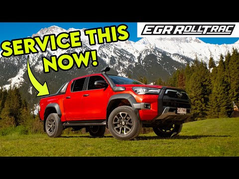 HOW TO SERVICE YOUR EGR ROLLTRAC IN 2 MINUTES! (Roller Cover repair) // 2023 Toyota Hilux Rogue