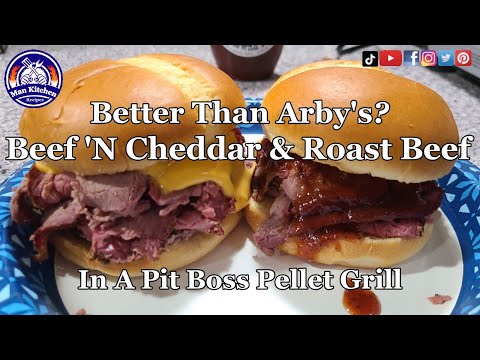 How To Make Arby's Beef 'N Cheddar & Roast Beef In A Pit Boss Pellet Grill