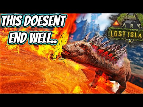 YOU WONT BELEIVE HOW THIS AMARGASAURUS TAMING ENDS....!! || Ark Lost Island Hardcore Ep 19!