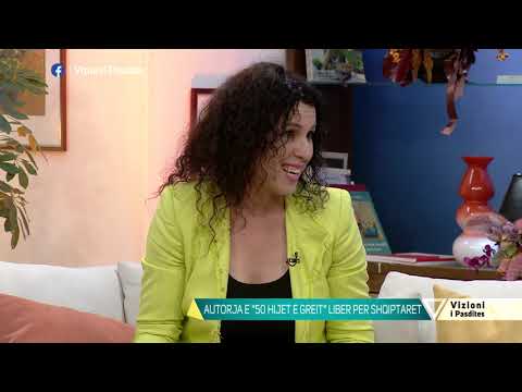 Vizioni i pasdites - E.L.James, një libër me shqiptarë - 3 Maj 2019 - Show - Vizion Plus