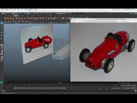 3D Basics in Maya - Modeling a Toy Car Part 2