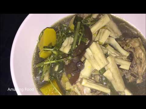 bamboo shoot Curry recipe  - Laos Food & Cooking recipe