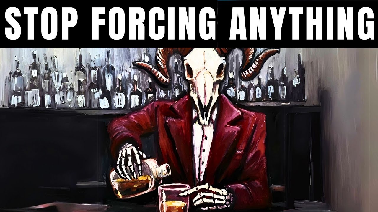 Everything Falls Into Place When You Stop Forcing It