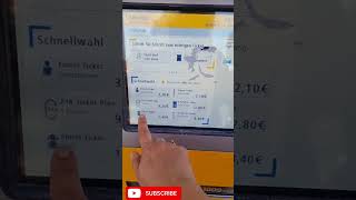 Ticket machine in Germany| Telugu vlogs in Germany|  TheSrivalliShow