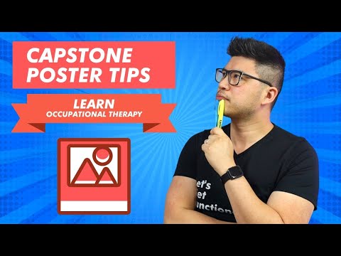 Capstone Poster Tips for Occupational Therapy Students | OT DUDE