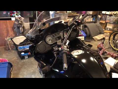 Remus exhaust install on BMW K1600B
