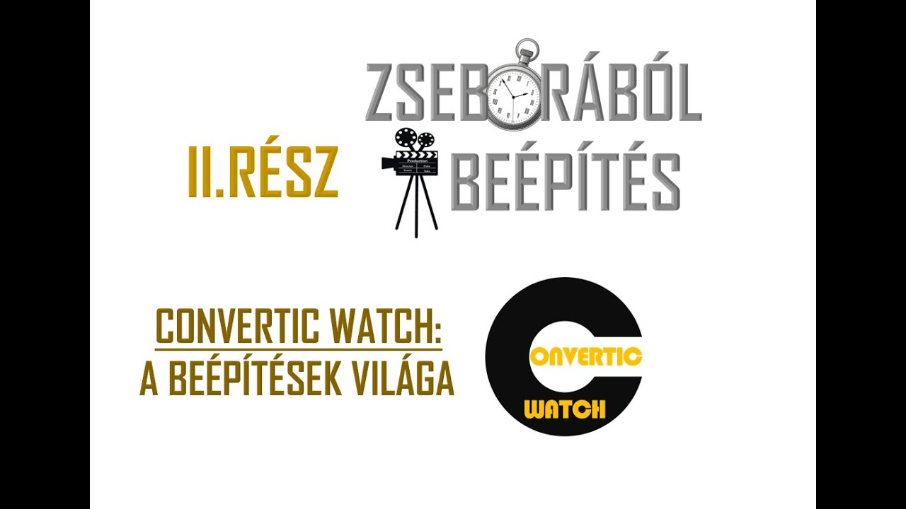 ZSEBÓRÁBÓL BEÉPÍTÉS VIDEÓMAGAZIN thumbnail