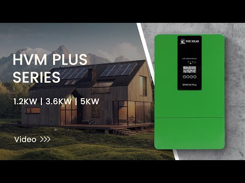 WHC SOLAR Hybrid Solar Inverter | Pure Sine Wave Inverter | Solar Hybrid Inverter