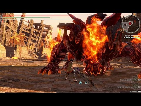 (God Eater 3) Ash Storm Anubis | Perfect Clear [Buster Blade] SSS+