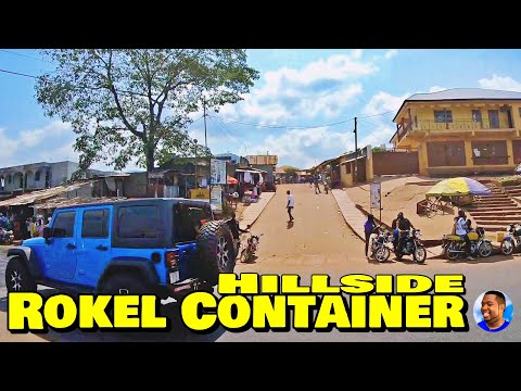 The HILLSIDE COMMUNITY OF ROKEL CONTAINER - 🇸🇱 Roadtrip 2022 - Explore With Triple-A