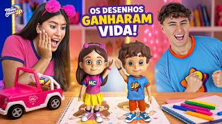 NOSSOS DESENHOS GANHARAM VIDA!