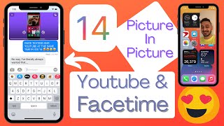 Picture in Picture Youtube and Facetime: iOS 14 Step by Step Tutorial