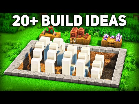 Insane Minecraft Builds: 20+ Epic Survival Projects in 1.20!