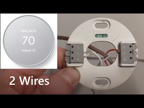 Nest Thermostat - 2-Draht-Kesselverdrahtung - Anleitung - 3. Generation - Nest an alte Heizungsan...
