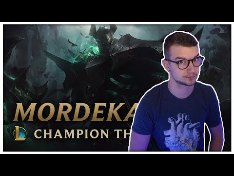 DARK AND DRAMATIC! | Mordekaiser, the Iron Revenant - Champion Theme REACTION (Agent Reacts)