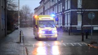 preview picture of video 'Ambulances met spoed naar meldingen in Gorinchem.'