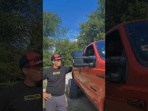 Boost auto parts folding/Extending f250 mirrors