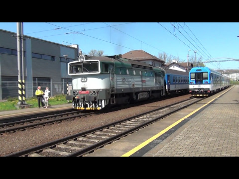 Brejlovec 754 077-6  s Os 3134, Ostrava střed