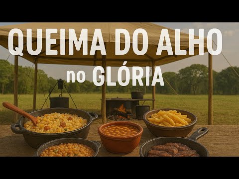 Queima do Alho em São João B. do Glória MG 2025