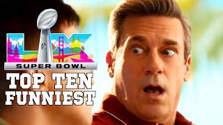 Download lagu TOP 10 FUNNIEST Super Bowl Ads 2026 🏈 Best Ten Superbowl LX Commercials mp3