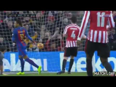 Aleix Vidal Goal   Barcelona vs Athletic Bilbao 3 0   La Liga 04 02 2017 HD