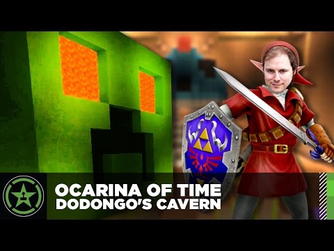 Let's Play Minecraft: Ep. 207 - Ocarina of Time: Dodongo's Cavern
