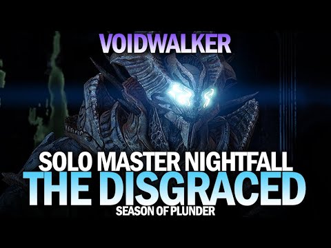 Solo 1600 Master Nightfall The Disgraced (Void Warlock) [Destiny 2]