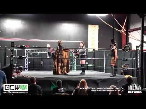 Queen Aminata (c) v Sahara 7 Generation Championship Wrestling Women's Division Championship #GC17