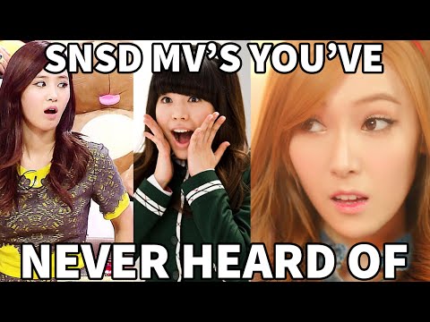 10 GIRLS' GENERATION (소녀시대) MV'S YOU DIDN'T KNOW EXISTED!