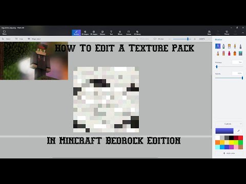 How To Edit A Texture Pack In Minecraft Bedrock Edition