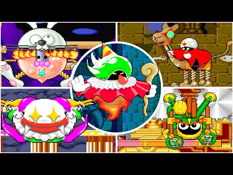 Liquid Kids - All Bosses (Arcade)