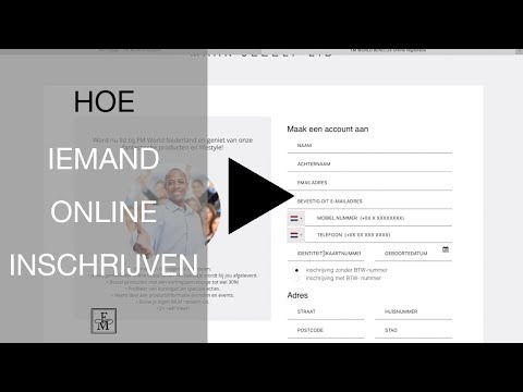 Online inschrijven