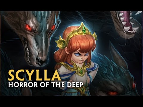 Smite Scylla Mid Lane Attack Dog