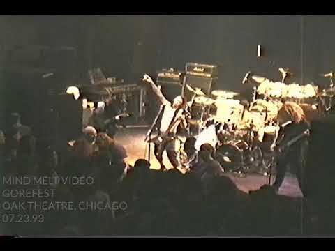 GOREFEST at the Oak Theatre in Chicago  July 23, 1993