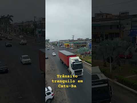 Catu-Bahia Brasil. Trânsito tranquilo