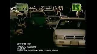 Westlife - Fool Again Top 5 Interactivo MTV (2000)