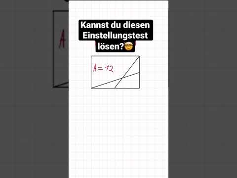 Hardcore Mathe Einstellungstest