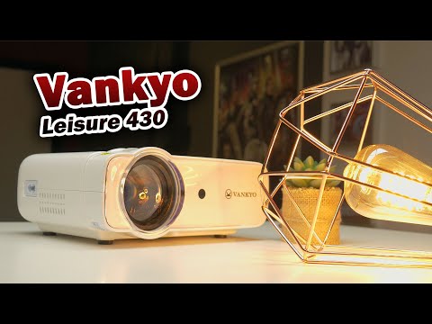 D30MQ Heimkino Beamer Mini Projektor 1080p FullHD Weiß Vankyo Leisure 430 