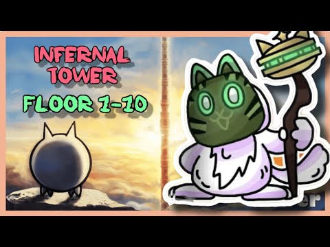 Infernal Tower Floor 1-10 にゃんこ大戦争