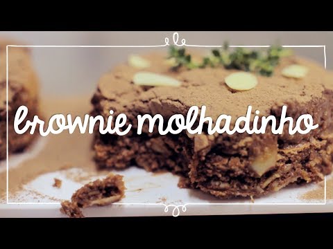 BROWNIE ESPECIAL de chocolate e limão - Chef Betina