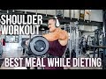 I EAT THIS EVERY DAY | SHOULDER WORKOUT