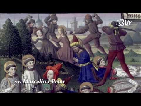 Katolički kalendar 2.6.2016. - Sveti Marcelin i Petar, mučenici